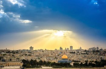 Sunshine over Jerusalem