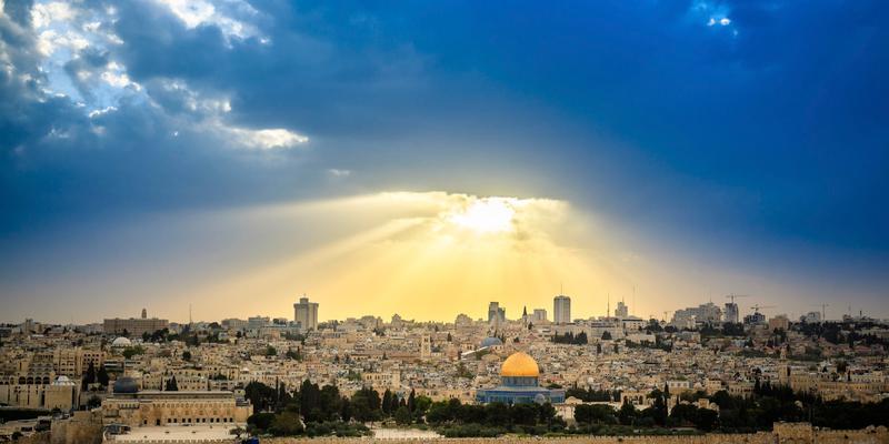 Sunshine over Jerusalem