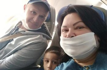 Russian Olims enroute to Israel