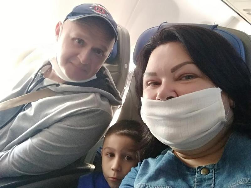 Russian Olims enroute to Israel