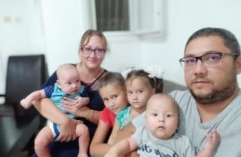 Family who made aliyah