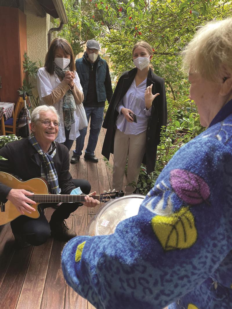 Haifa Home birthday celebration for Lydia