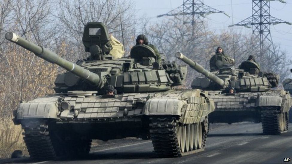 Russian Tanks in Ukraine