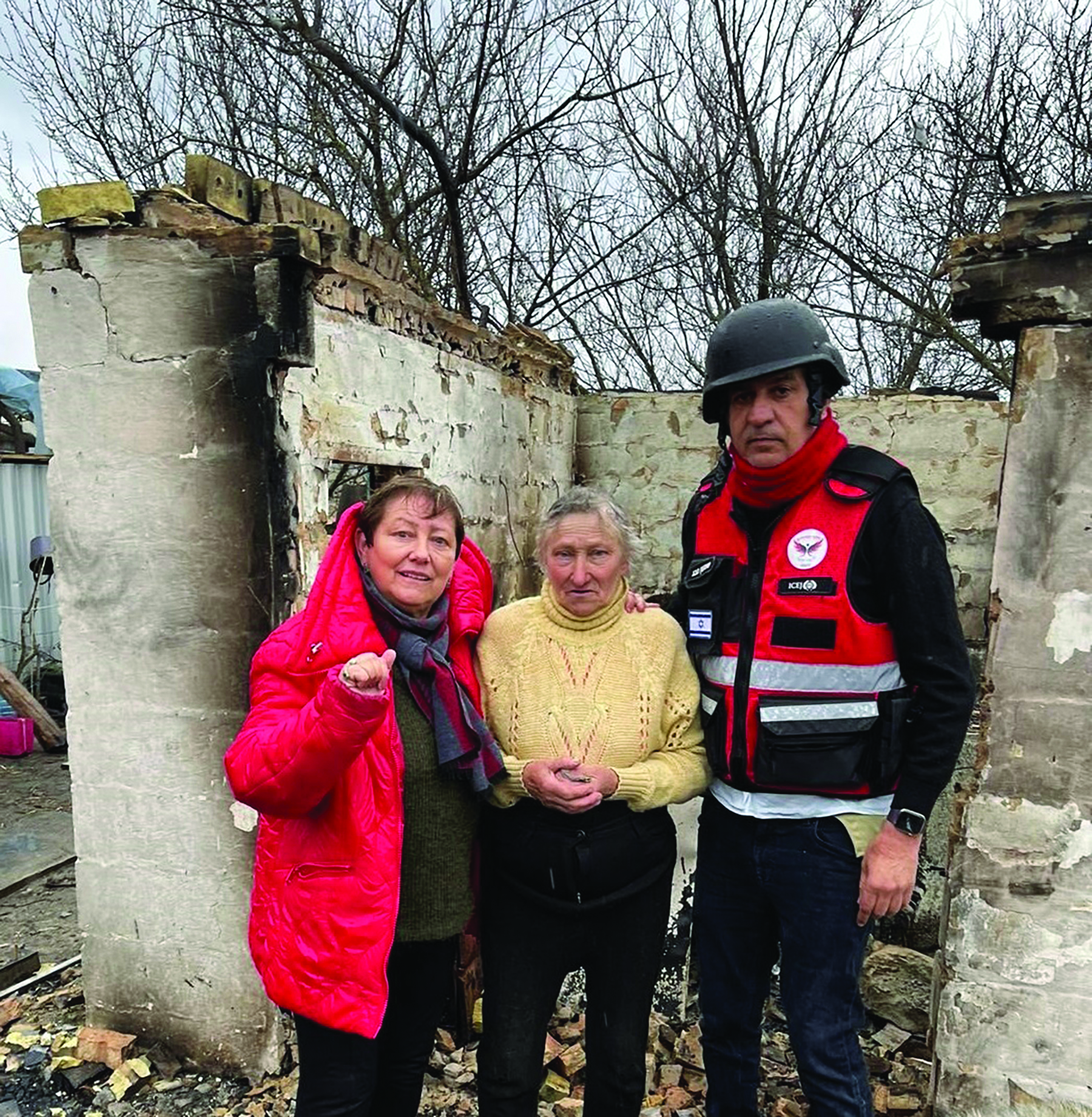 Shimon Sabag and Holocaust Survivor