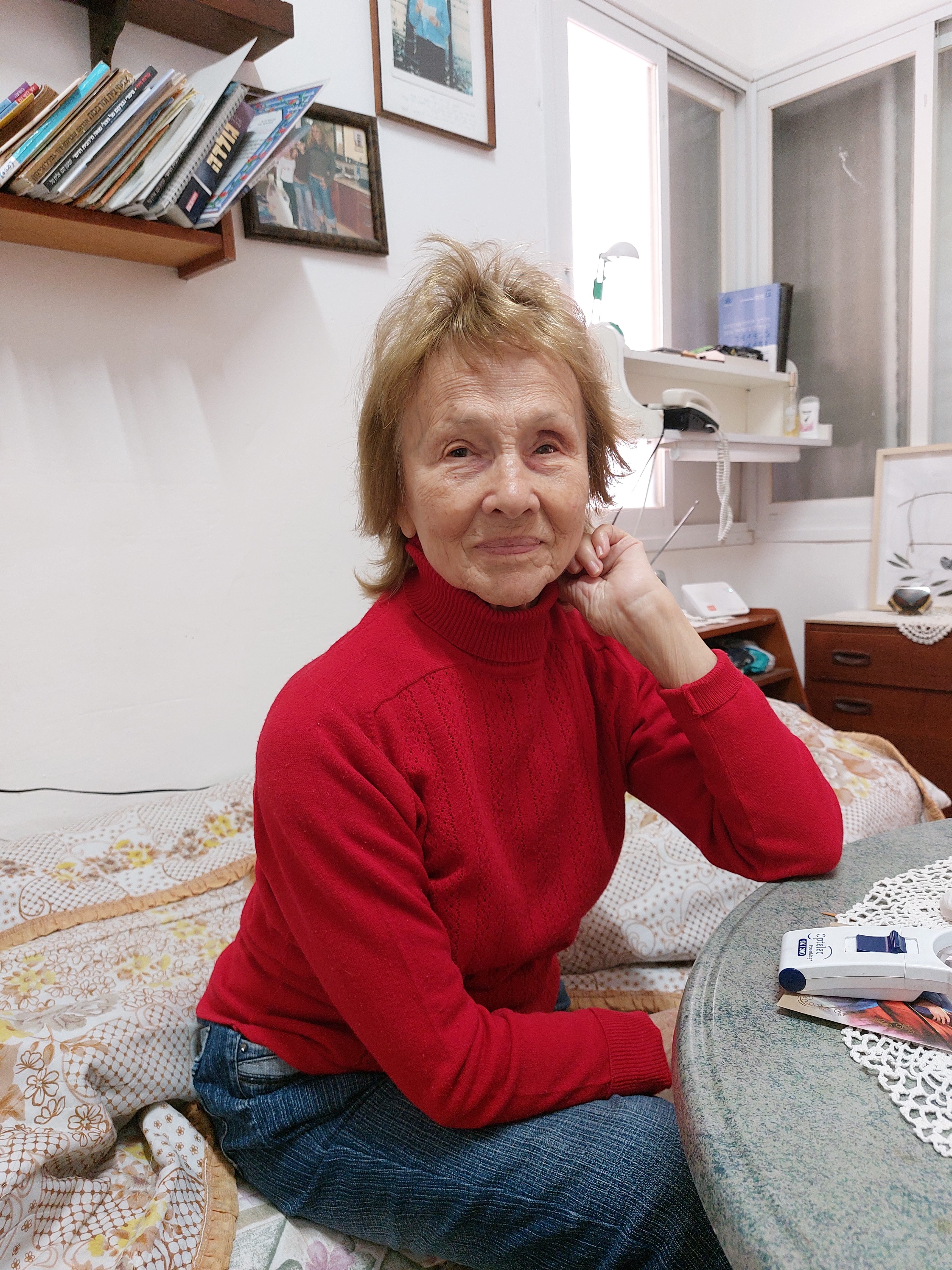 Haifa home resident Esti