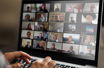 Zoom image of prayer panelists