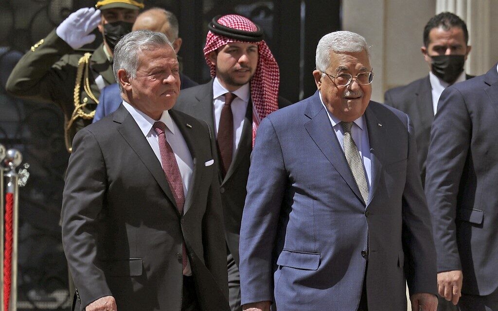 King Abdullah and Abbas