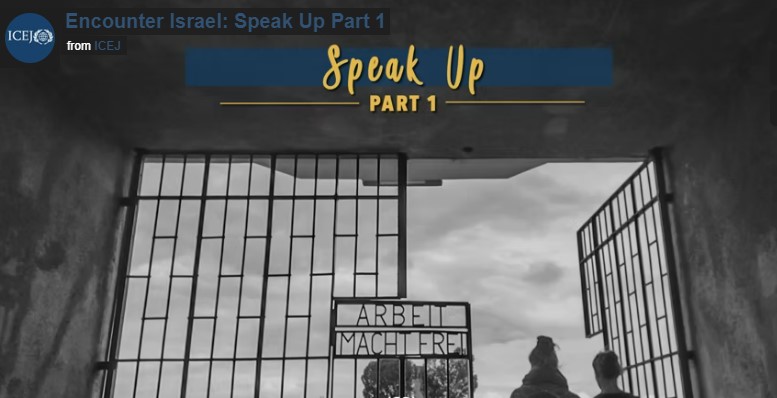 Speak up Encounter Israel video image