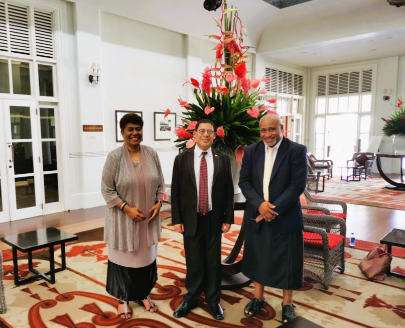 ICEJ-Fiji Welcomes New Israeli Ambassador