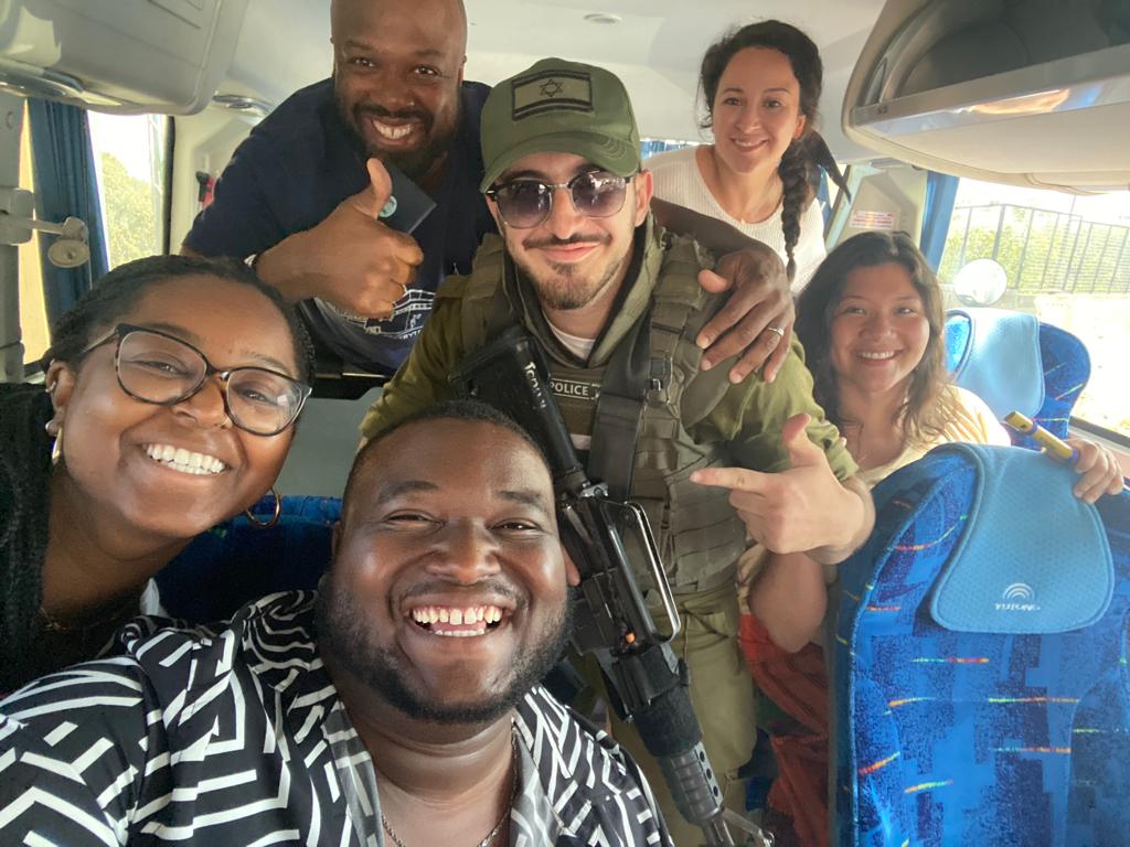 Arise Canada tour with IDF soldier