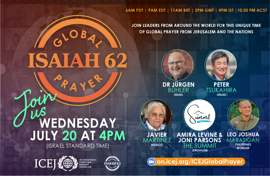 Global Prayer panelists 20 July 22