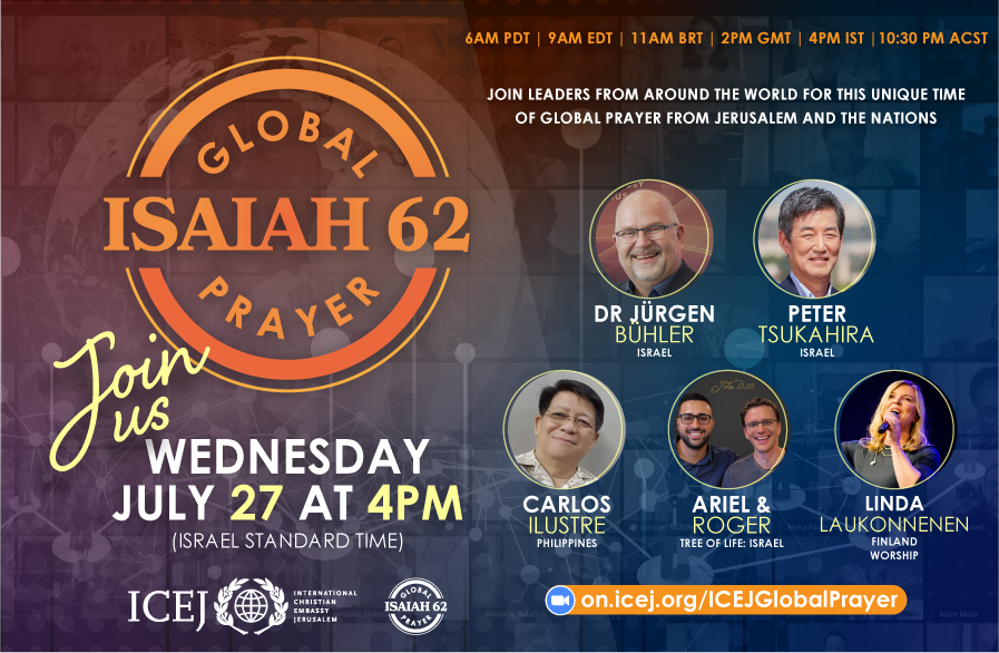 Global Prayer panelists 27 July 22