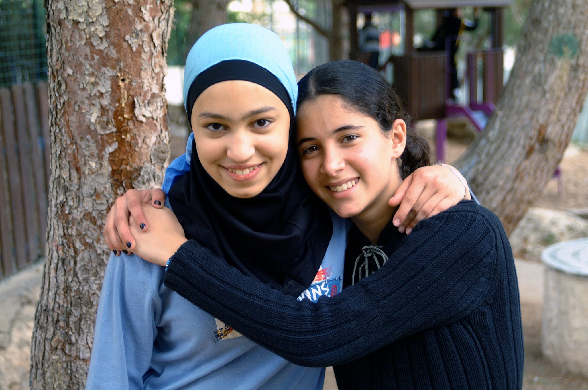 Arab and Jewish friends