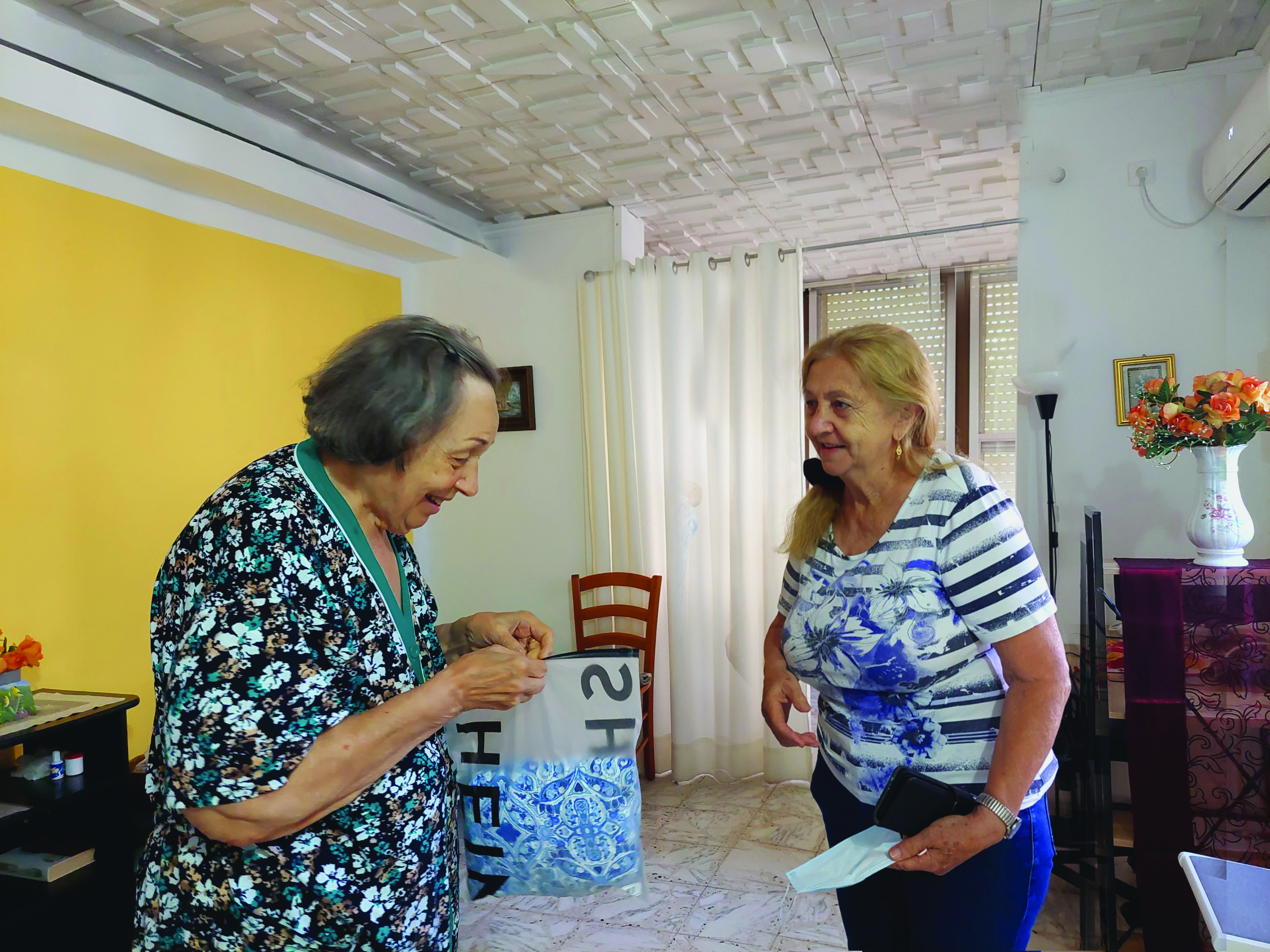 Naomi, Haifa home resident