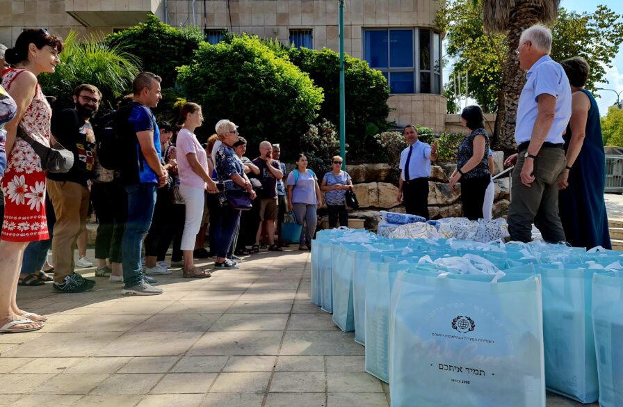 Deputy Mayor Peres welcomes ICEJ