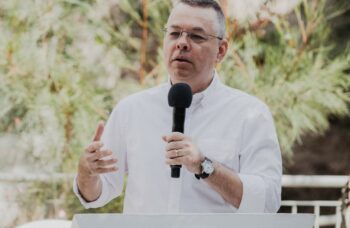 Andrew Brunson Preaches at Garden Tomb