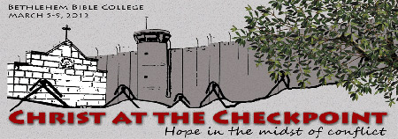 Christ at the Checkpoint banner