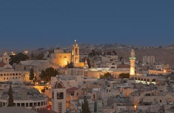 Christmas eve in Bethlehem