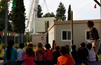 Bomb shelter delivery