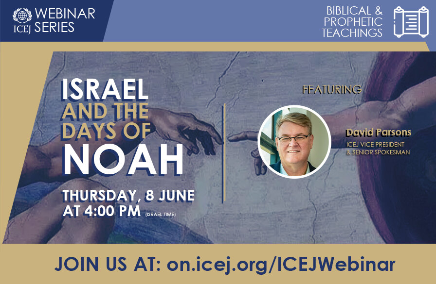 Webinar 8 June: Israel and the Days of Noah