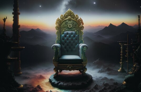 Throne over all the earth