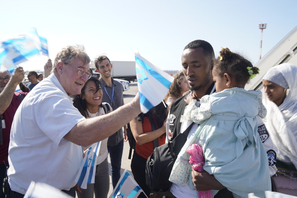 Welcoming Ethiopian Jews