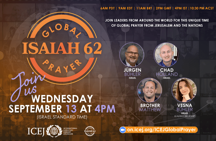 Global Prayer Gathering 13 Sept