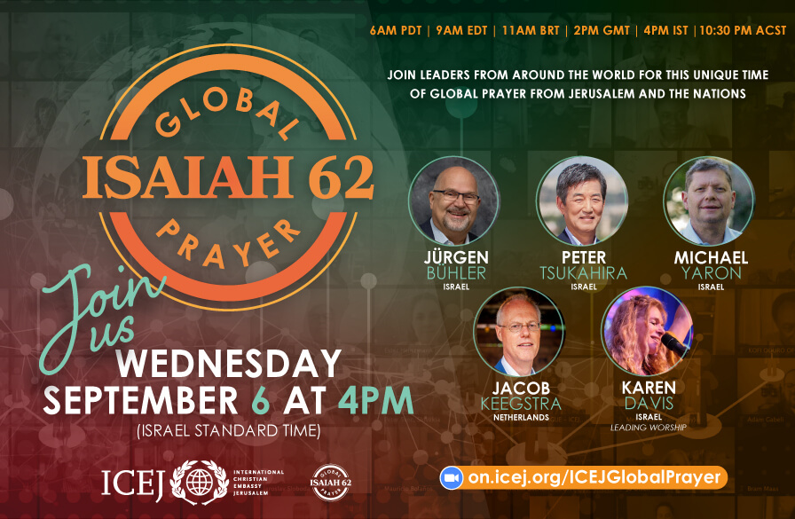 Global Prayer Gathering 6 September at 16:00