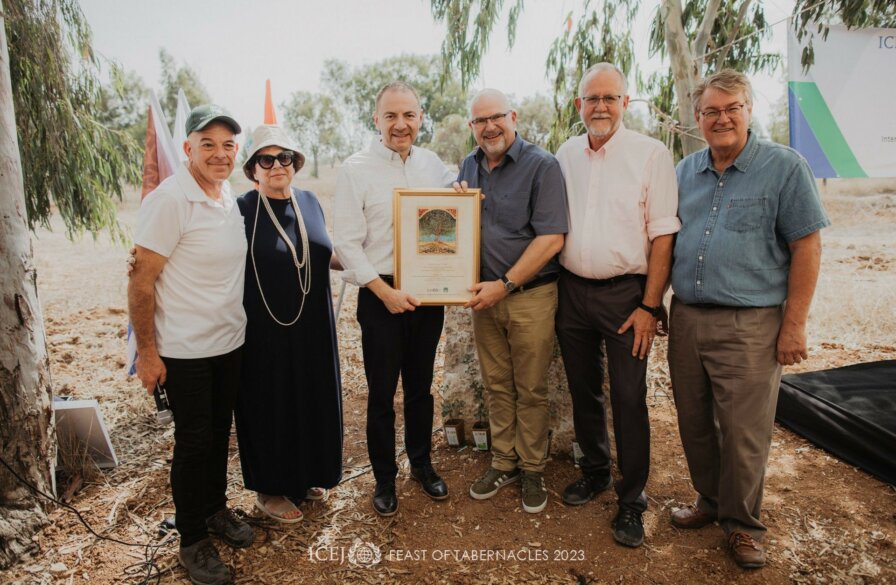 Dedication of Christian Embassy Nature Park