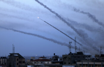 Rocket attack on Israel
