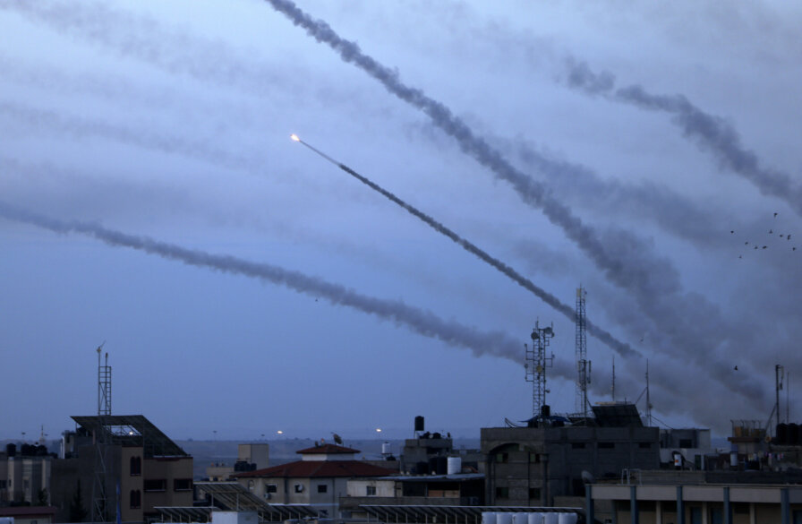 Rocket attack on Israel