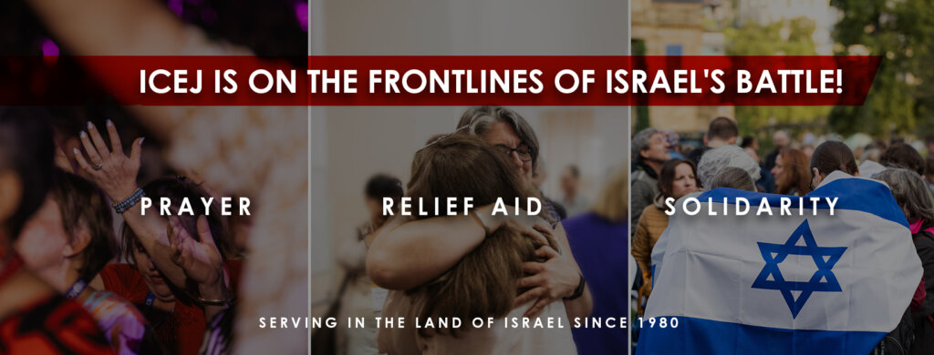 ICEJ on the frontlines