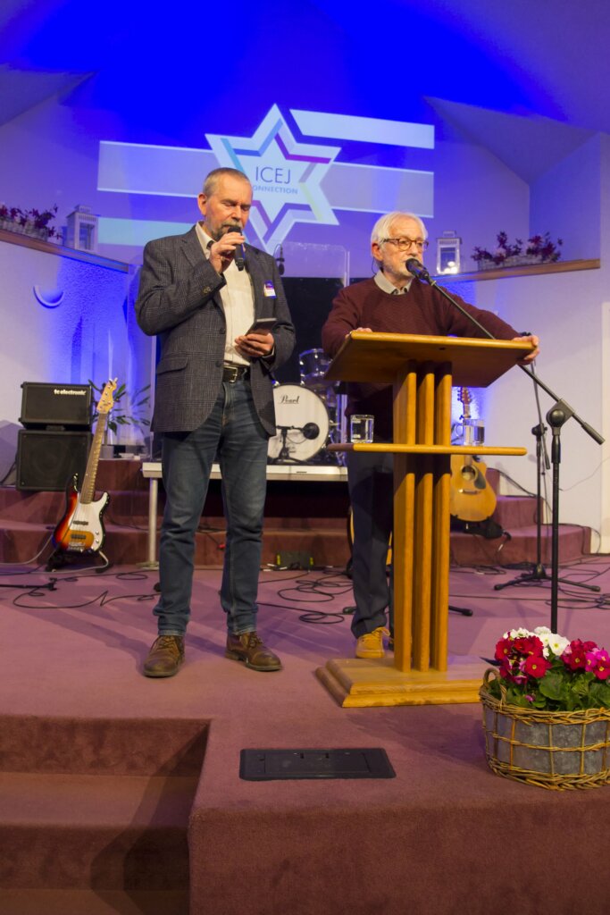 Dr. Mojmir Kallus with Benjamin Berger