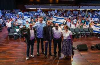 ICEJ Germany rally for Israel