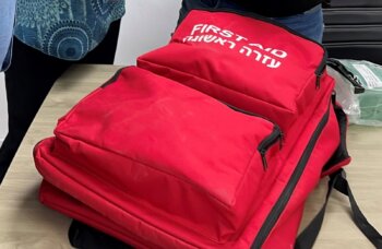 Medical kit donated by the ICEJ