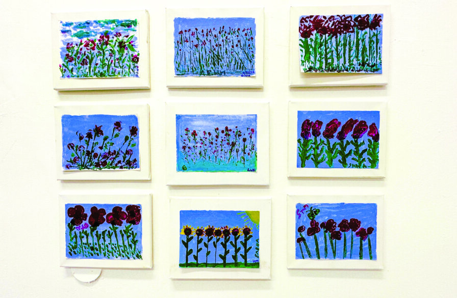Haifa Home residents put their artwork on display