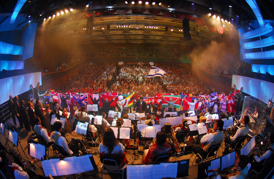 Christians coming up to Jerusalem for the Feast of Tabernacles since 1980