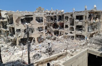 Bat Yam - missile strike from Iran - June 2025