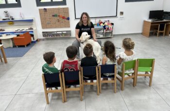New early warning alarm systems for kindergartens in the Gaza border region.