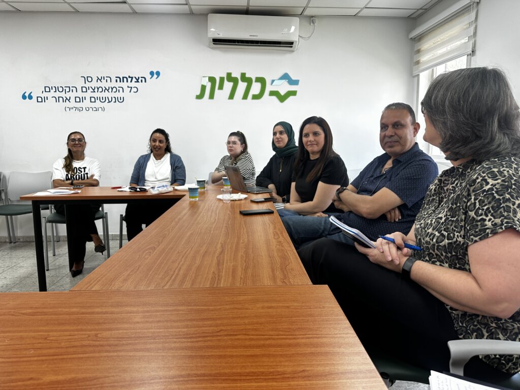 Nicole Yoder attends a medical staff workshop