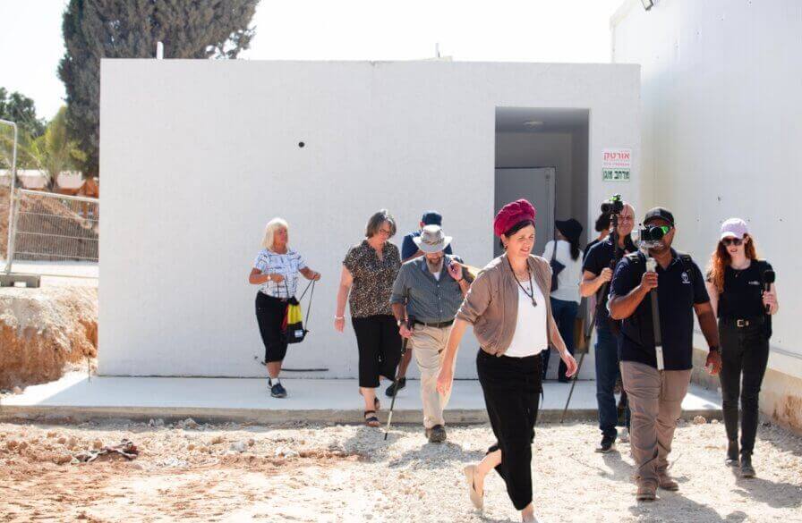 Bomb shelter dedication 2025