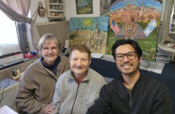 Homecare visits with ICEJ Staff