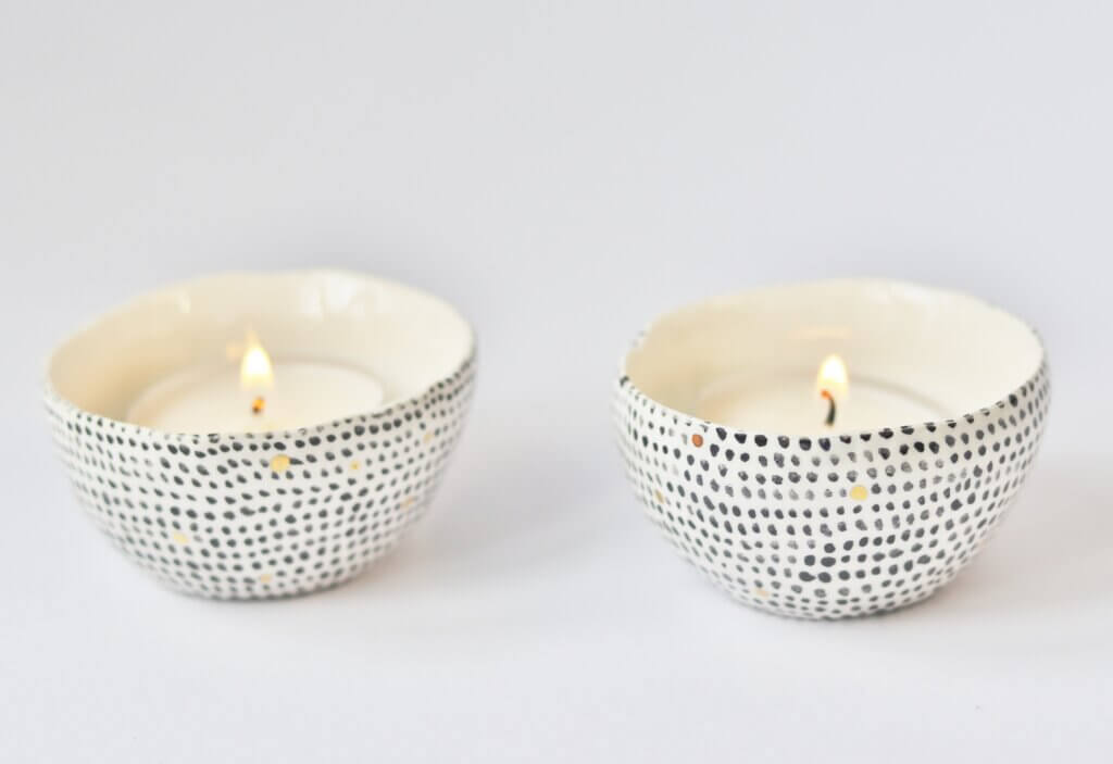 hand crafted candle holders