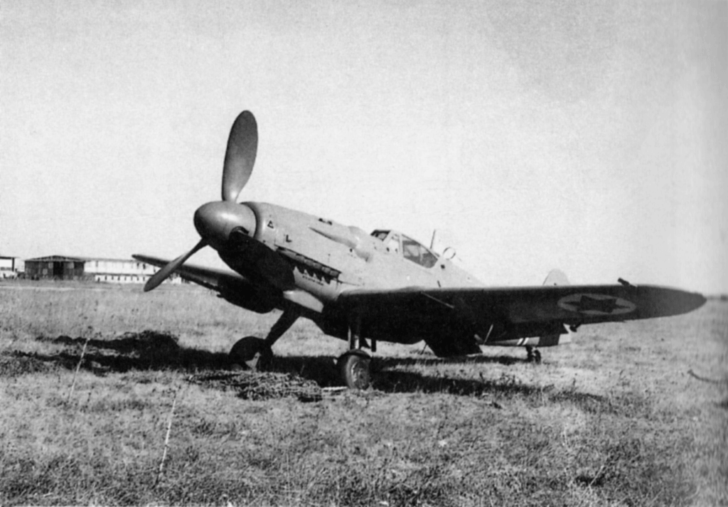 War plane secured by Israel from Czechoslavakia in 1948 (Israeli air force)
