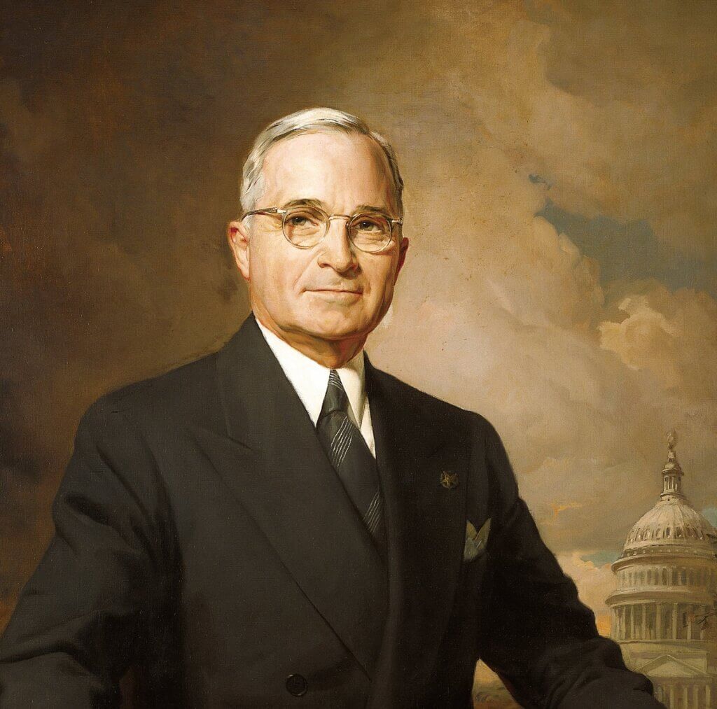 Official portrait of President Truman by Greta Kempton, 1947-Wikipedia