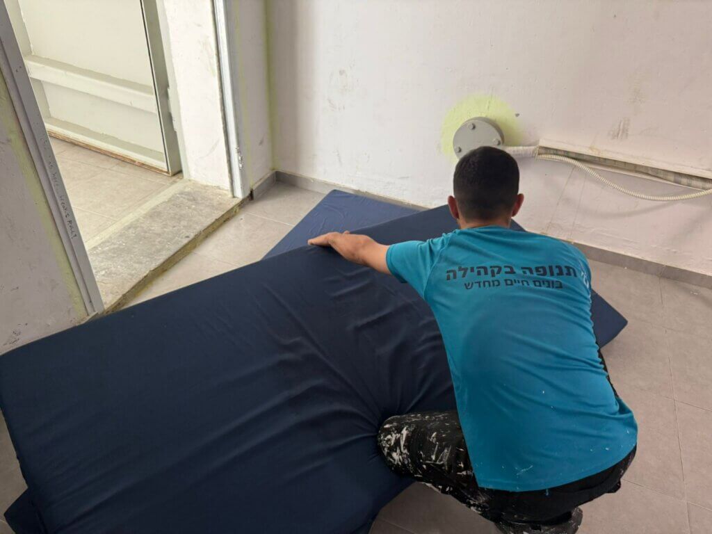 Mattresses for the shelter