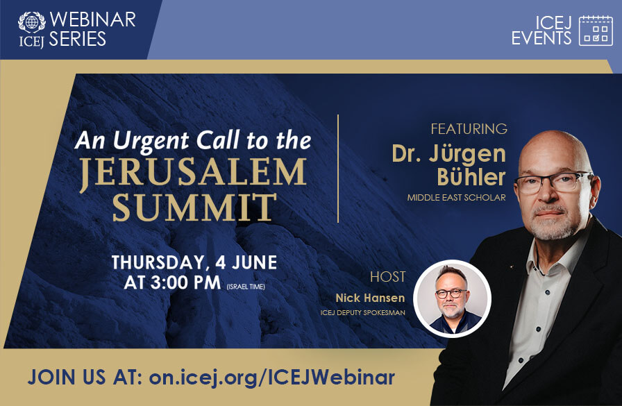 Urgent call to the Jerusalem summit