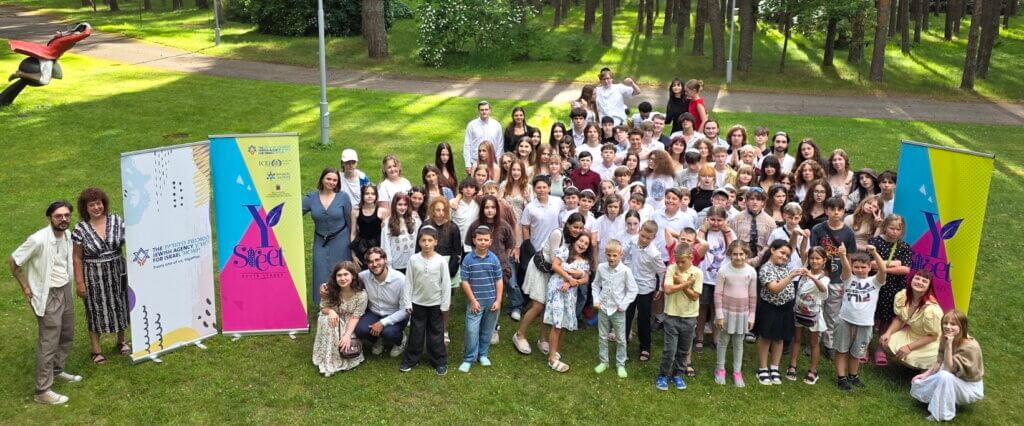 Children participate in Aliyah summer camp in Latvia
