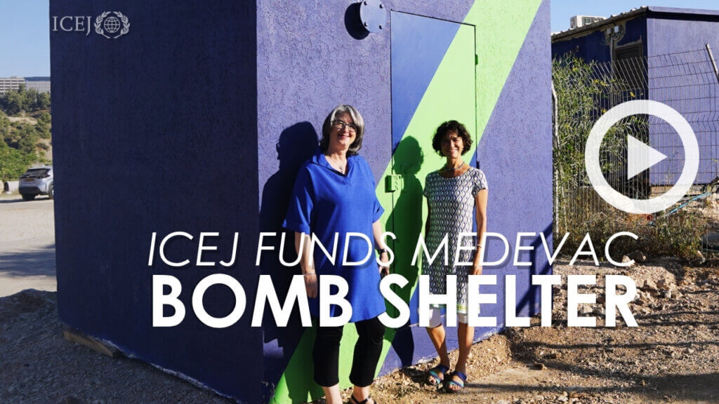 Bomb shelter dedication video