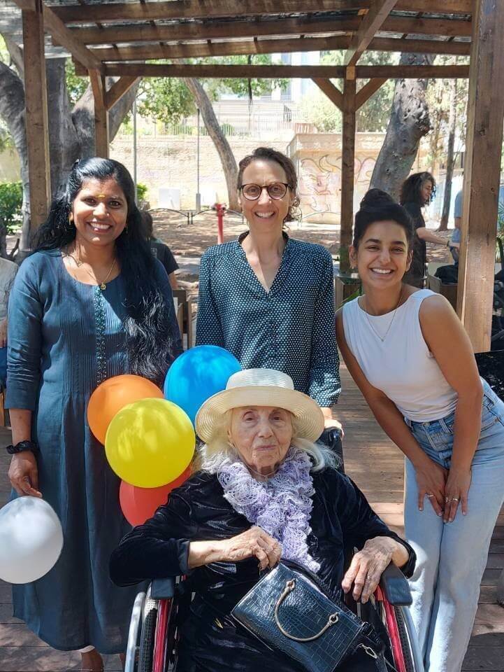 Rita and Anu celebrate their birthdays